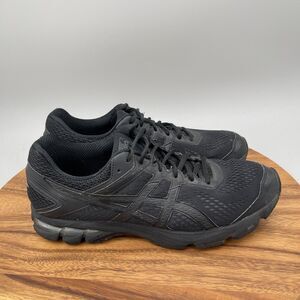 Asics GT-1000 4 Shoes Mens Size 11 Triple Black Running Comfort Walking Sneakers